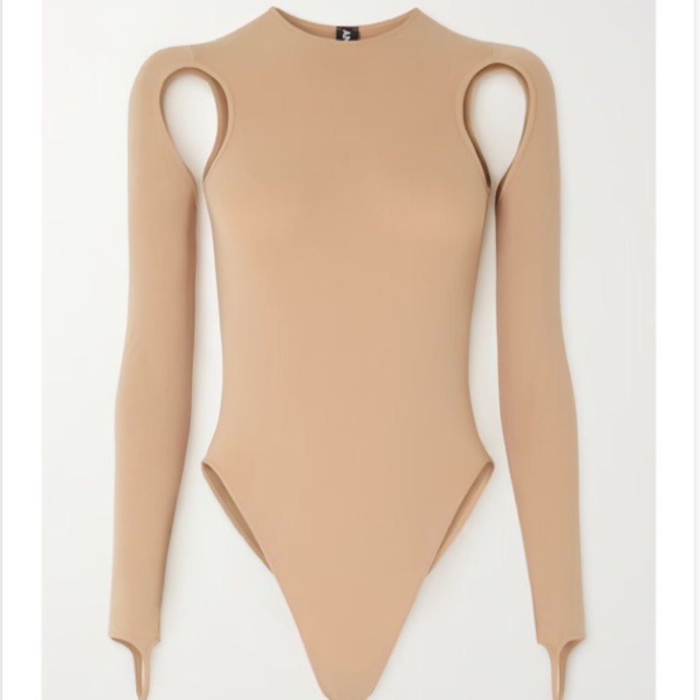 ANDREADAMO Cut out Sleeve Bodysuit